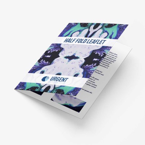 4 Page Folded Leaflet or Flyer
