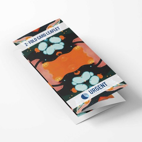 C-Fold / Z-Fold Card Flyer