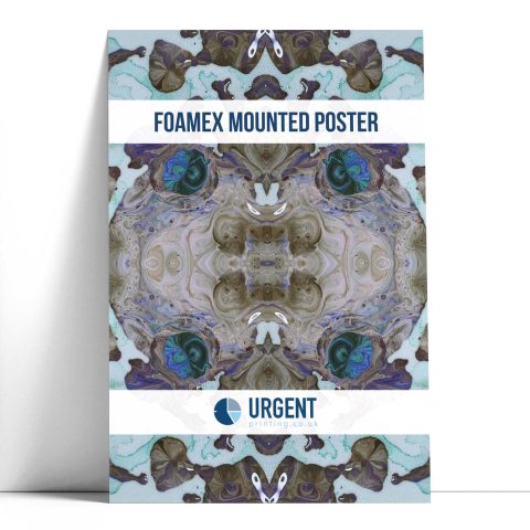 Mounted Printed Posters - 3mm Foamex
