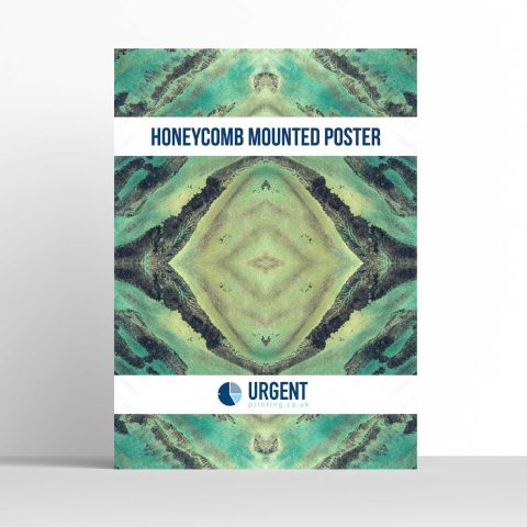 Honeycomb Mounted Printed Posters