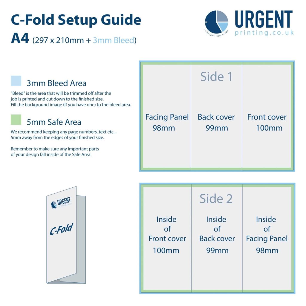 C-Fold / Z-Fold Leaflet