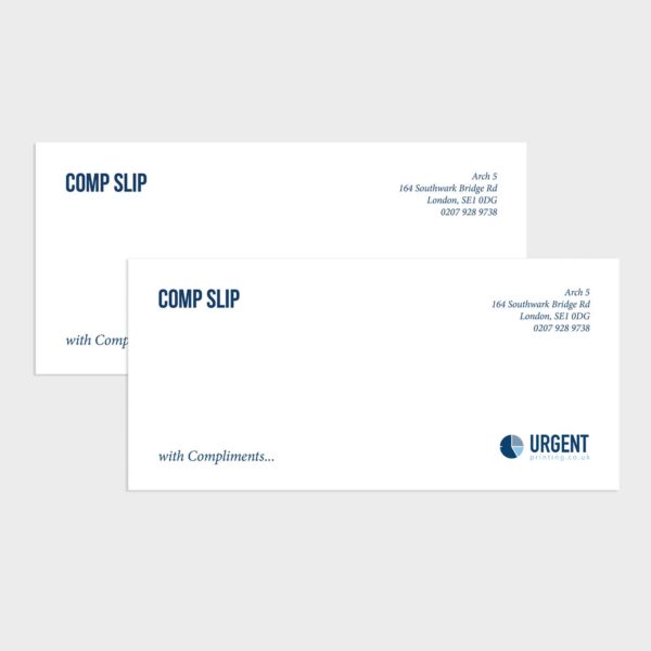 Compliment Slips (DL)