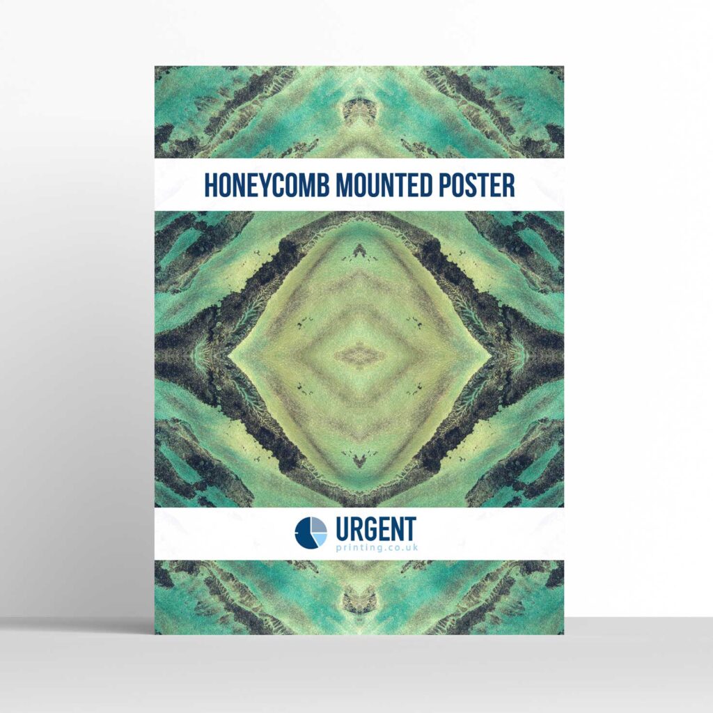 Honeycomb Mounted Posters