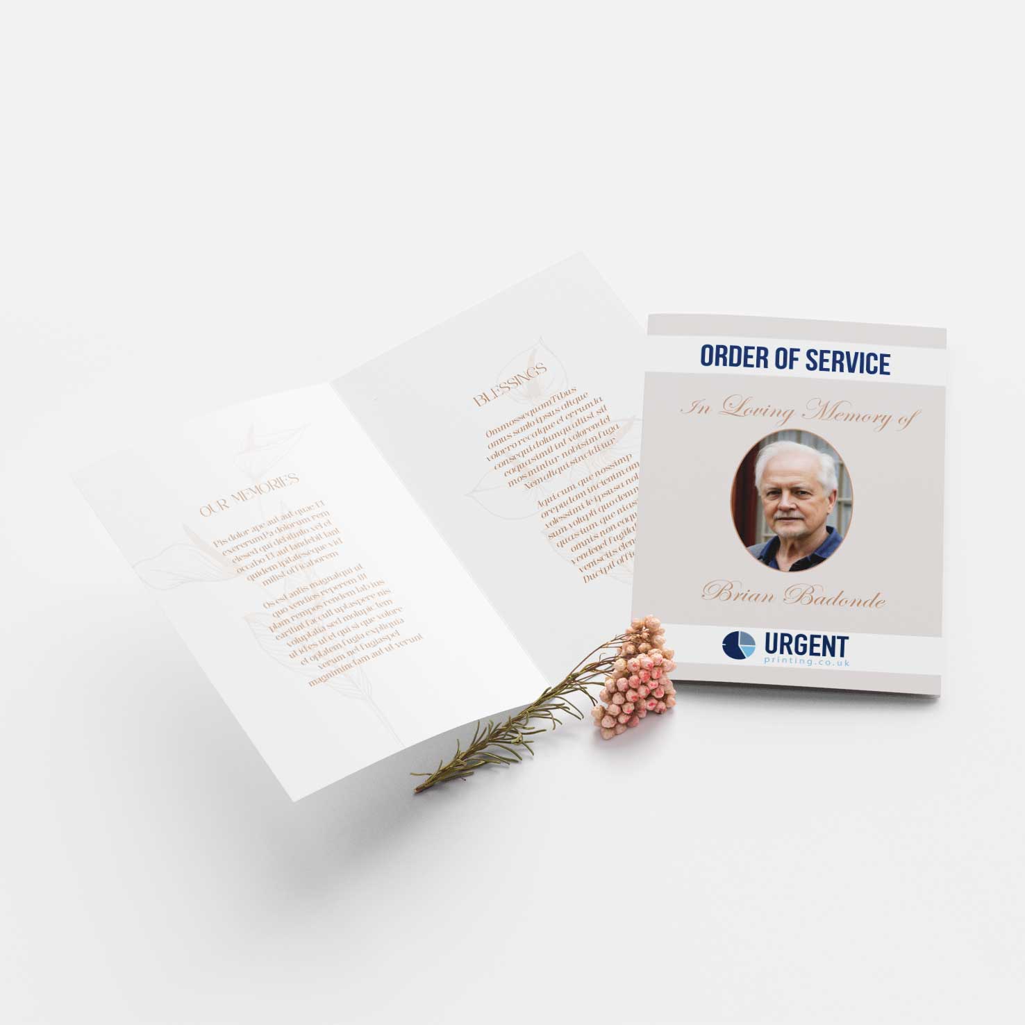 Order Of Service - Image 1