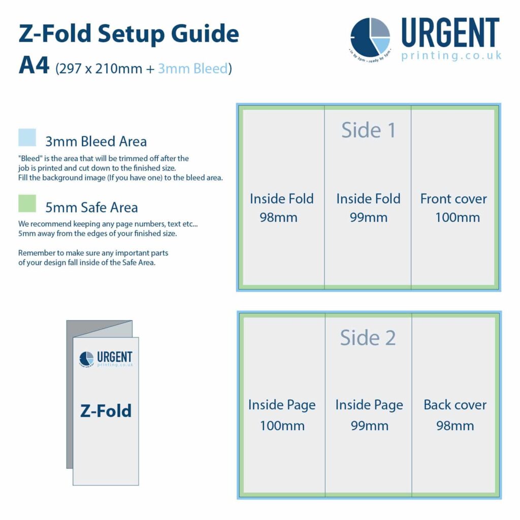 C-Fold / Z-Fold Leaflet